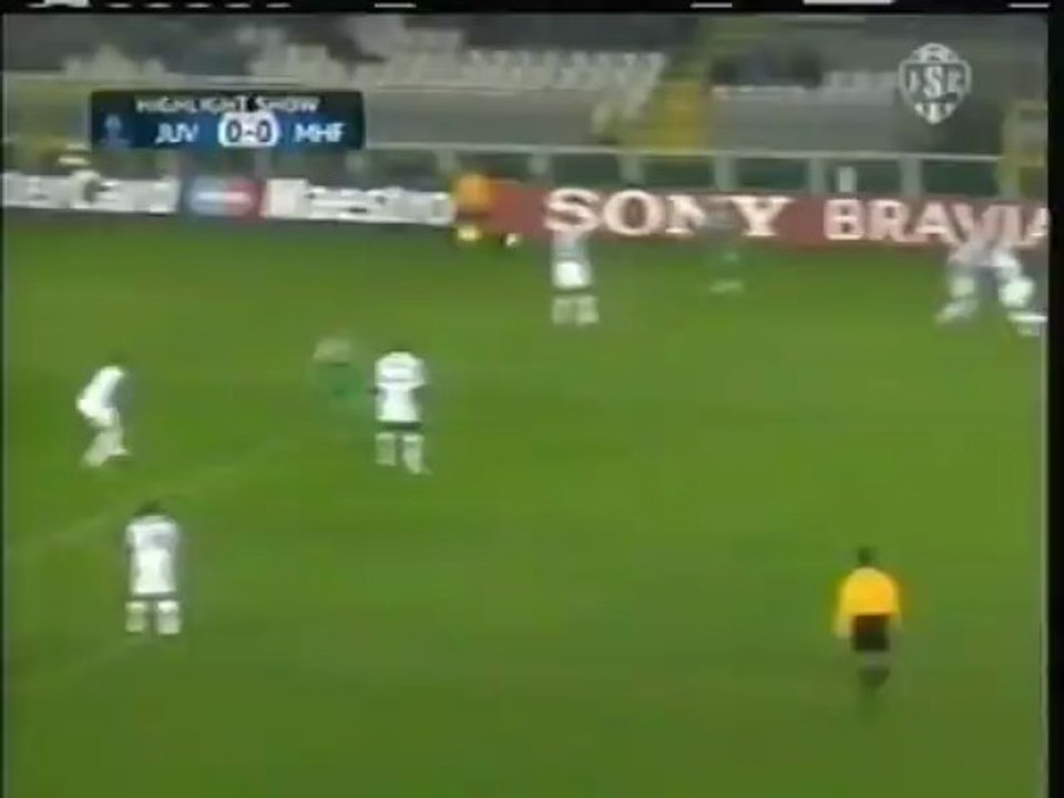 2009 (October 21) Juventus (Italy) 1-Maccabi Haifa (Israel) 0 (Champions League)