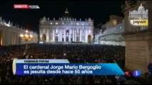 La imagen insólita del Papa antes de salir al balcón