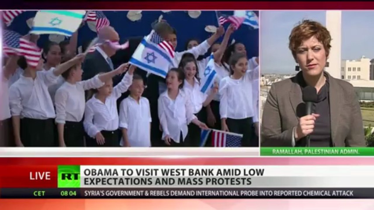 Gaza rockets fired at Israel as Obama's visit continues