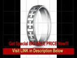 [SPECIAL DISCOUNT] (Lifetime Guarantee) 14k White Gold Wedding Band Ring, Comfort Fit Gaelic Cross Design, 6mm wide Si