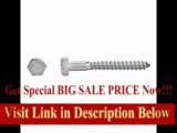 [SPECIAL DISCOUNT] DrillSpot 1/2 x 14 Hex Head Lag Screw 18-8 Stainless Steel
