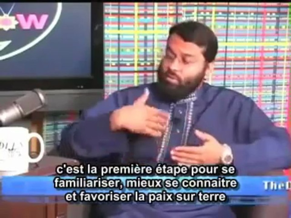 " THE DEEN SHOW " - APRES LA SHAHADA ; FAITES LA PRIERE !  3EME PARTIE / 3  - CHEIKH YASIR QHADJ