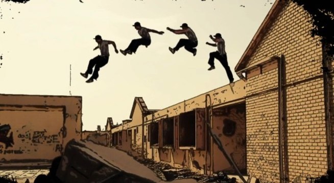 Freerunning on a Deserted Island - Red Bull Art of Motion - Kuwait 2011