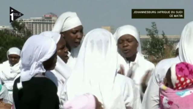 L'Afrique du Sud prie pour Mandela