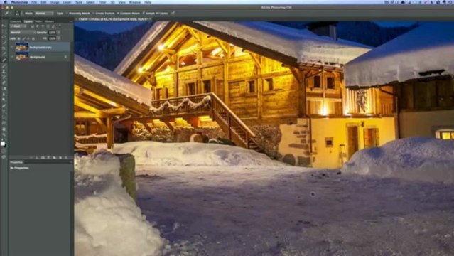 Retouching snow landscapes Lightroom 4 tutorial - PLP # 24 Podcast by Serge Ramelli