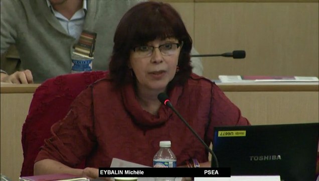 Débat Décentralisation : Place et compétences de la Région - Michèle EYBALIN