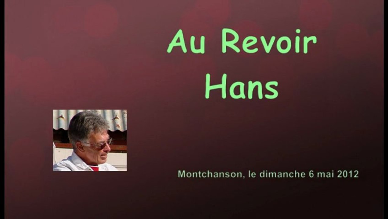 Las adieux de Hans 2012
