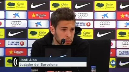 Jordi Alba resucita la polémica: "Lo que dijo Callejón sólo lo vio él"