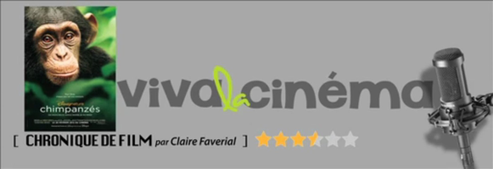 Chronique du film "chimpanzes"