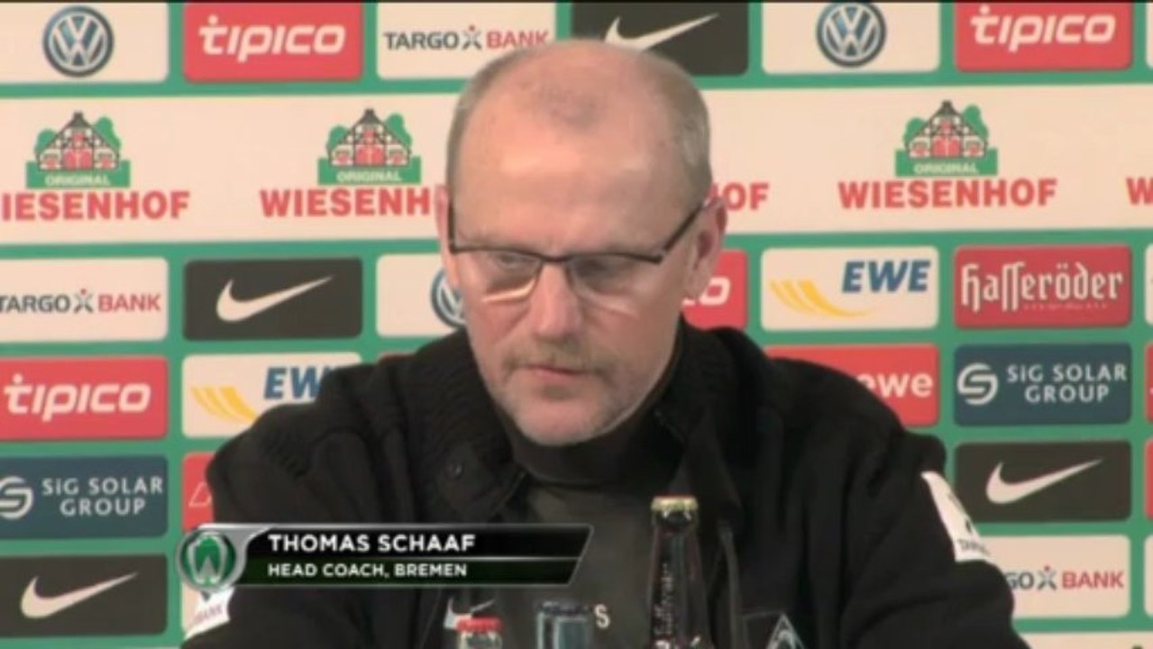 Schaaf: ''Situation wird immer enger''