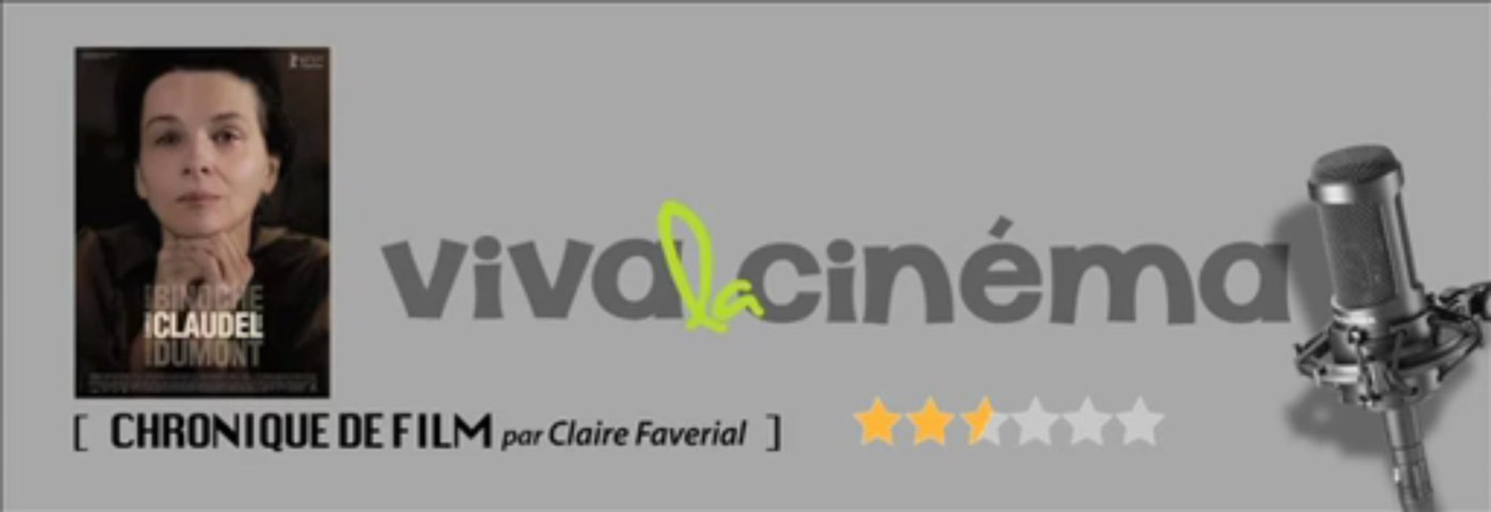 Chronique du film "Camille Claudel 1915"