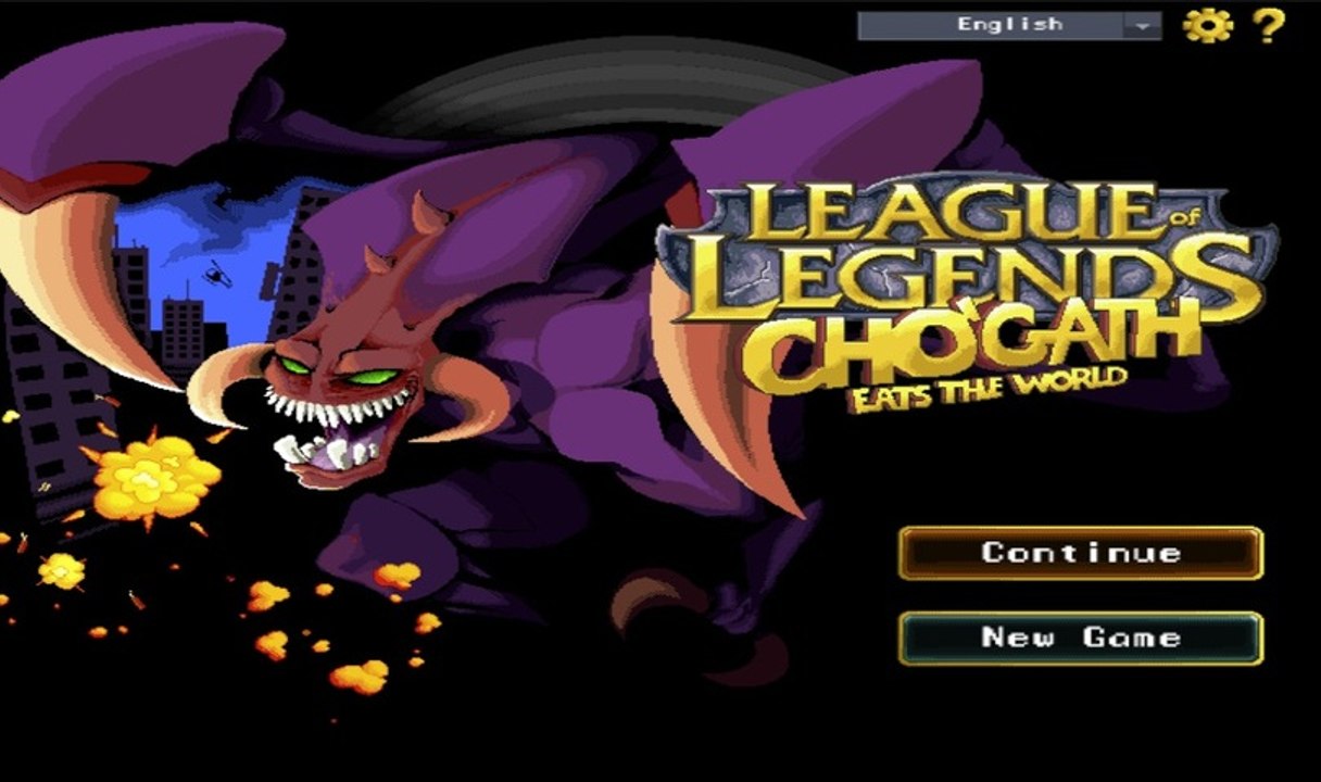 Test League Of Legends Cho'Gath Eats The World HD