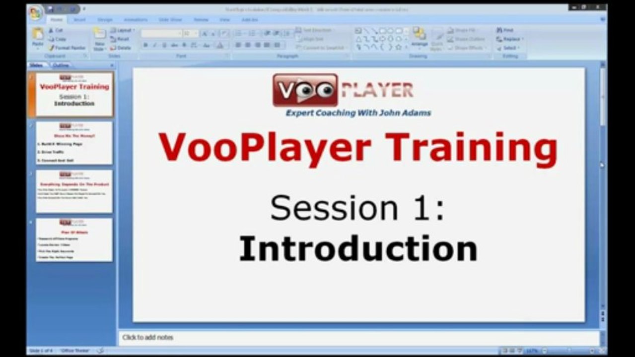 VooPlayer Webinar Secrets Part 1