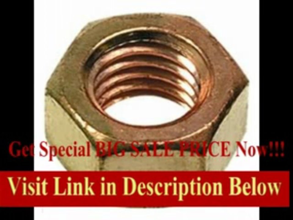 [BEST PRICE] DrillSpot 3/4-16 Silicon Bronze Finished Hex Nut