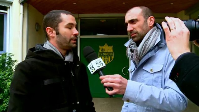 FC Nantes : Jerome Alonzo rencontreS.Fenillat directeur du centre formation (4/5)
