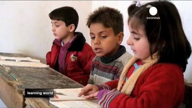 Siria, a scuola sotto le bombe