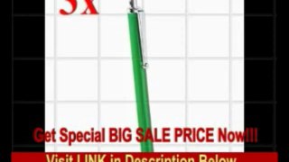 [REVIEW] ATC - Green>ATC 3 Pack Capacitive iPad Stylus Touch Pen for Apple iPad, ipad2, iPhone 4s, Kindle Fire, Droid Phones - Green...ATC 3 Pack Capacitive iPad Stylus Touch Pen for Apple iPad, ipad2, iPhone