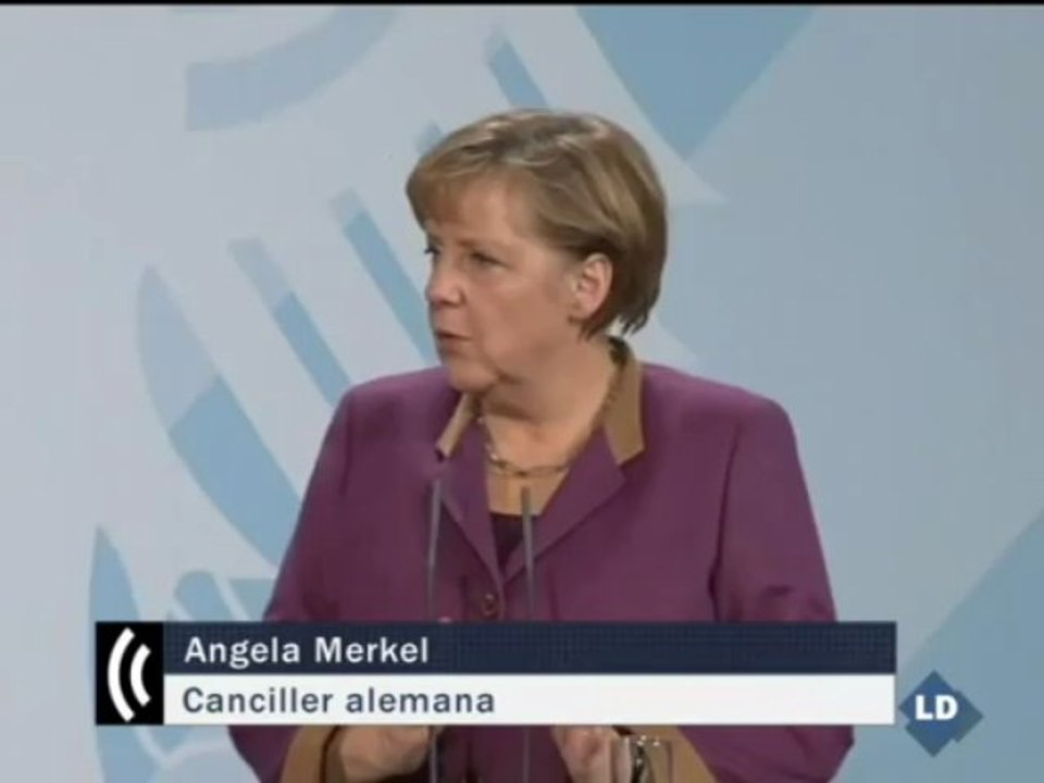 Merkel abre la puerta a negociar cambios en los objetivos de déficit