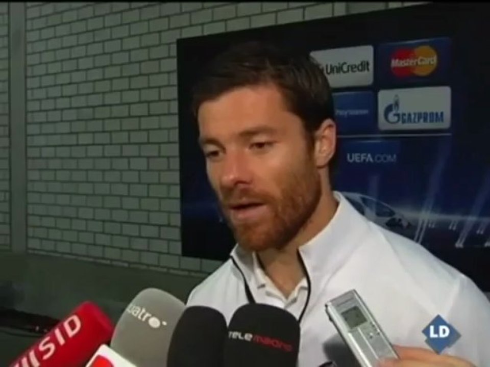 Xabi Alonso: "Ha sido un partido muy igualado"