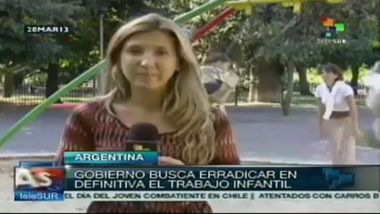 Argentina aprueba penalizar promoción del trabajo infantil