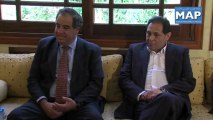 رئيس الكوركاس يستقبل عضوين من مجلس الشيوخ الأرجنتيني