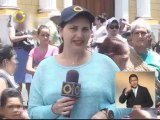 Feligreses visitan al Santo Sepulcro de Villa de Cura para acompañarlo en procesión