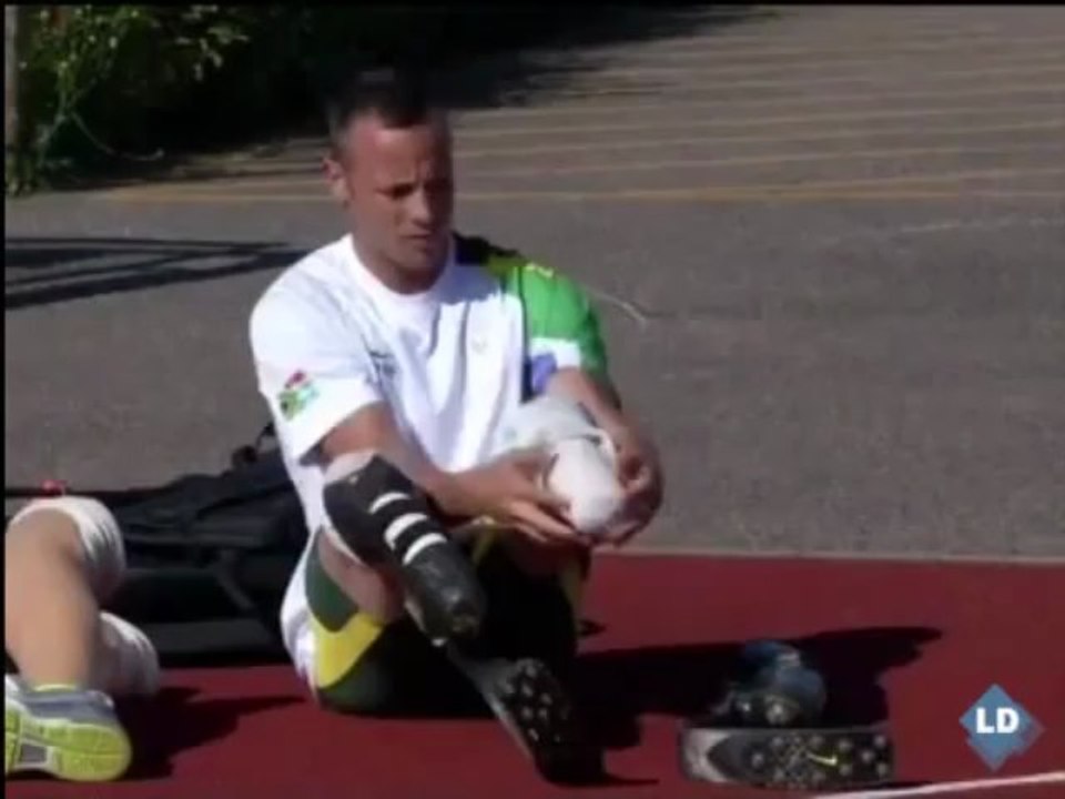 JJOO LONDRES 2012: Así entrena el atleta biónico, Oscar Pistorius