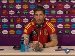 Sergio Ramos: "El entrenador sabe que estoy un poco loco"