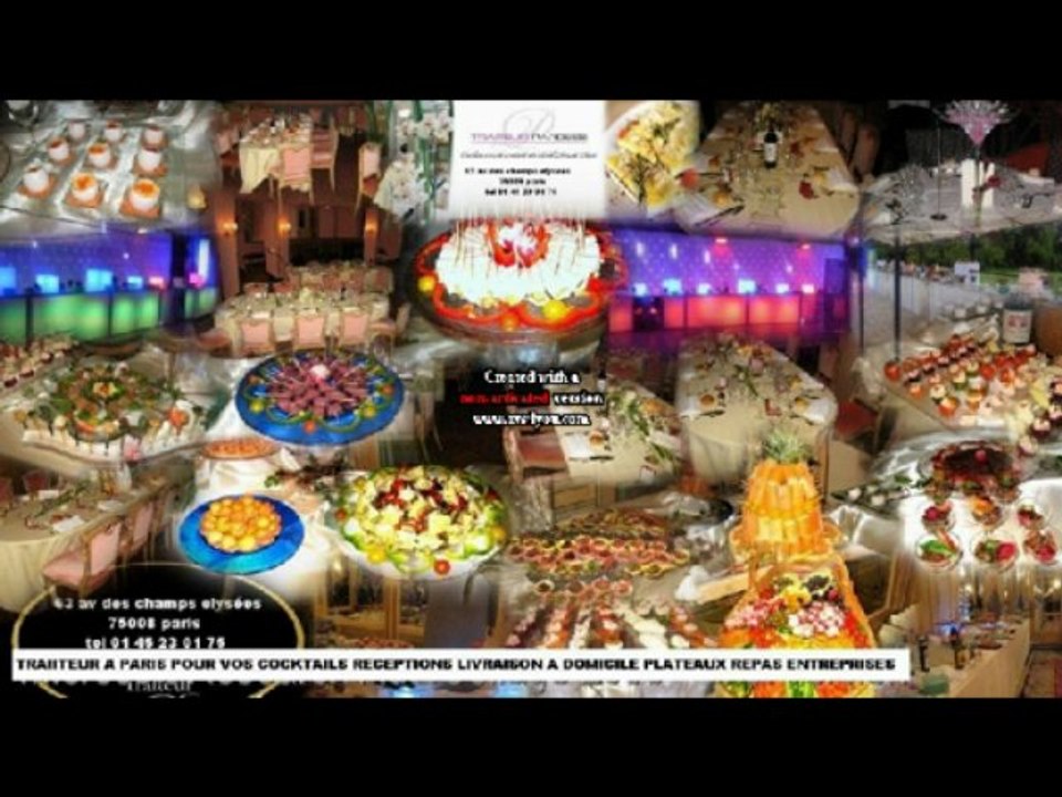 Traiteur Paris - Buffet Dinatoire - Organisation Buffet Dinatoire