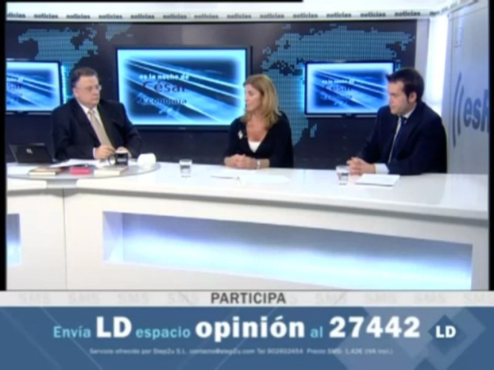 Tertulia económica con Carmen Tomás y Juan Ramón Rallo - 04/05/11