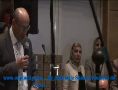 Mr Abdelaziz Sadoc président de l'université mohammed premier a oujda