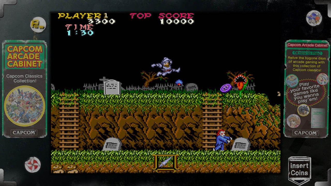 CGR Undertow - GHOSTS 'N GOBLINS (CAPCOM ARCADE CABINET) review for PlayStation 3