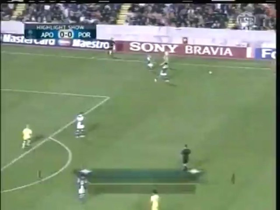 2009 (November 3) APOEL Nicosia (Cyprus) 0-Porto (Portugal) 1 (Champions League)