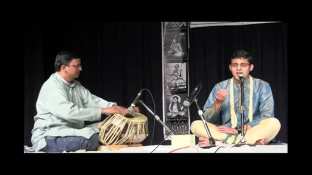 SRI VENKATESWARASWAMY TEMPLE: ACD MUSIC FESTIVAL: HINDUSTANI: ASEEM JHA: VILAMBIT