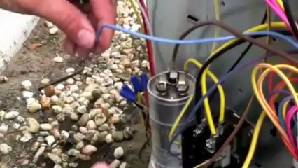 Checking Electrical Parts in An Air Conditioner
