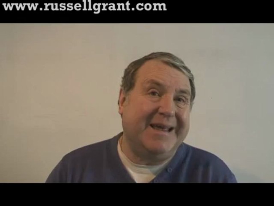 Russell Grant Video Horoscope Aquarius March Saturday 30th 2013 www.russellgrant.com