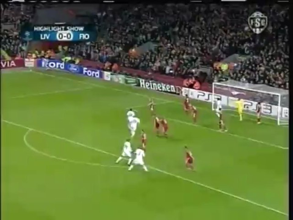 2009 (December 9) Liverpool (England) 1-Fiorentina (Italy) 2 (Champions League)