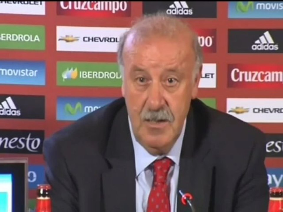 Del Bosque sobre Villa: "Todos queremos que llegue"