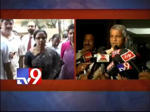 Chandrababu wife Bhuvaneswari meets TDP MLAs at NIMS