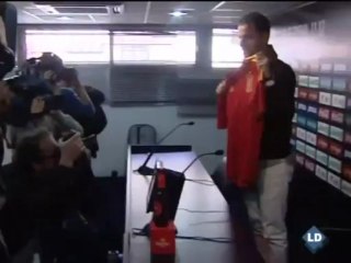 Soldado: "Es un sueño volver a la selección"