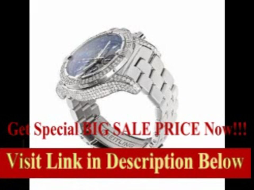 [BEST PRICE] A13370 Breitling Super Avenger Watch Authentic Watches Black Dial Steel Pro 2