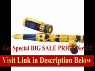 [BEST BUY] Montegrappa Il Teatro La Fenice Limited Edition Gold Fountain Pen-Broad