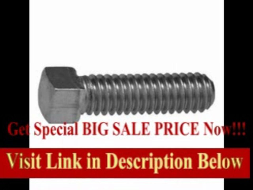 [SPECIAL DISCOUNT] DrillSpot 3/4-10 x 3 Square Head 18-8 S/S Set Screw
