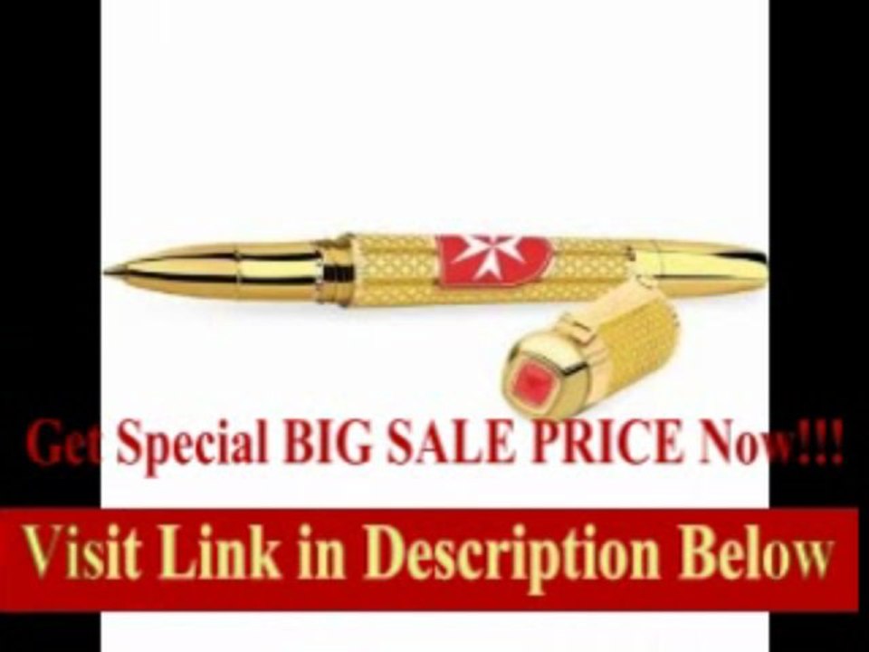 [BEST BUY] Tibaldi Sovereign Collection Gold Rollerball Pen