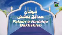 Faizan e Hadaiq e Bakhsahish Ep#81 - Haji Shahid Attari