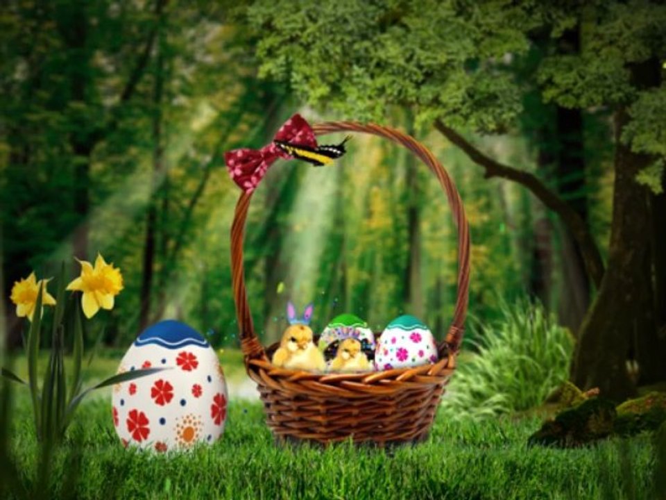 Pâques - Joyeuses Pâques les poussins