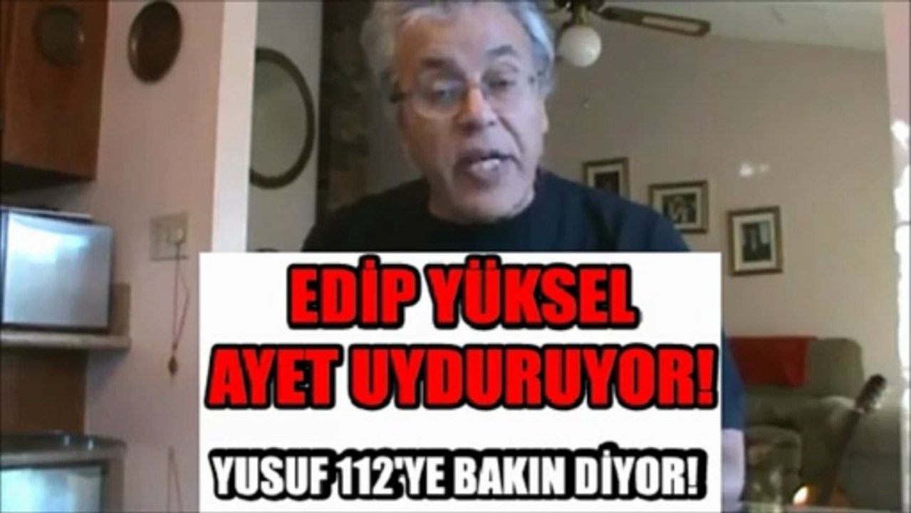 Edip Yüksel müşriği AYET UYDURUYOR