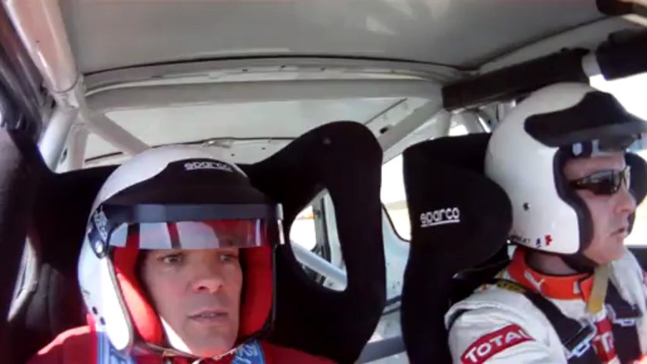 session en clio cup2 avec mon pote jérémy....qui vit un grand moment de solitude....