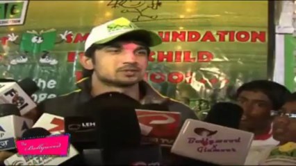 Sushant Singh Rajput Celebrate Holi with Children 'Smile'