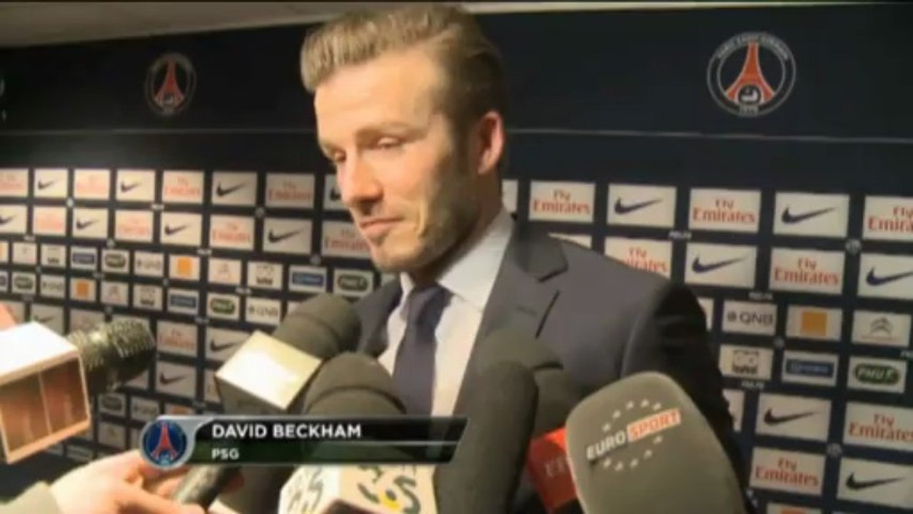 Vertragsverlängerung bei PSG? Beckham: "Wir werden sehen"